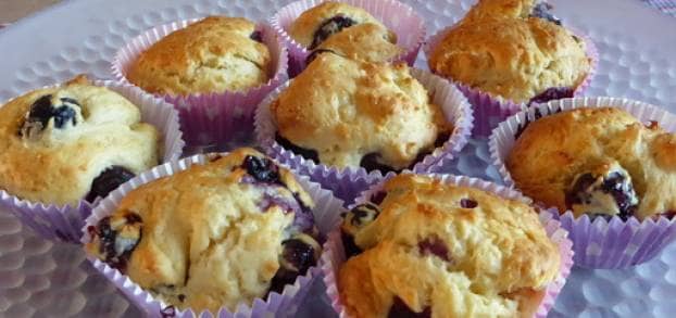 Blueberry-muffins