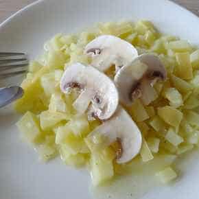 Aardappelrisotto