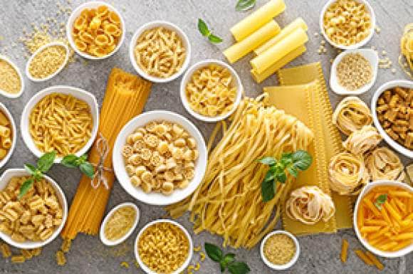 Hoeveel koolhy­draten zitten er in pasta?