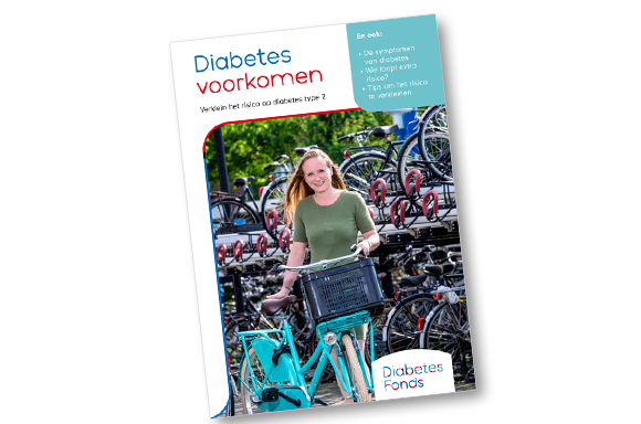 Voorkant brochure Diabetes voorkomen