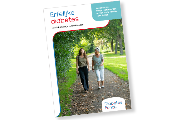 Voorkant brochure Erfelijke diabetes