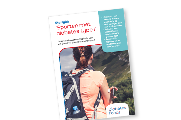 Brochure sporten met diabetes type 1