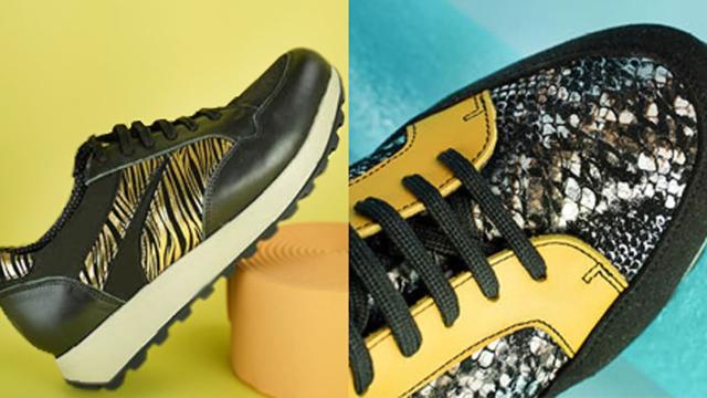 Foto van 2 paar schoenen uit de schoenencollectie voor mensen met diabetes