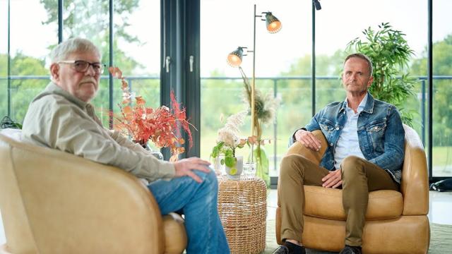 Frank met chronische nierschade in gesprek met Eric