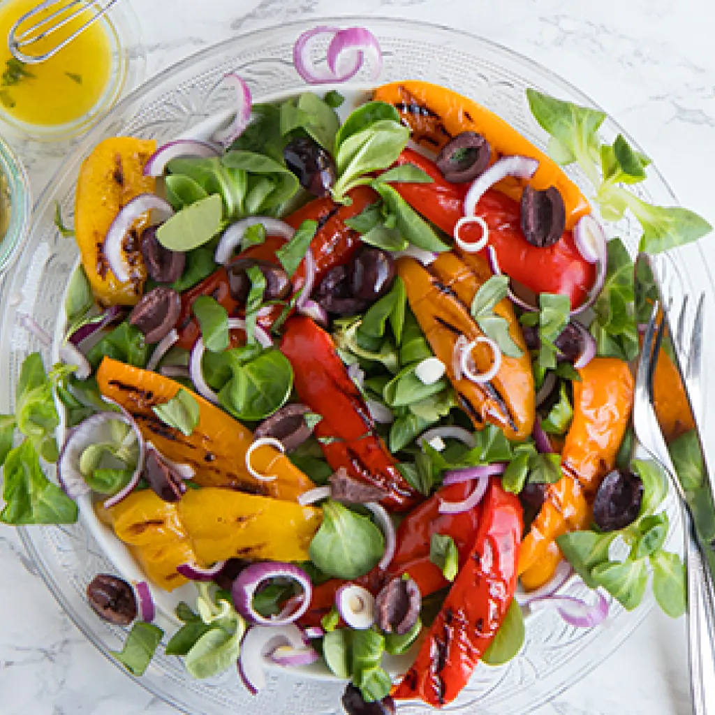Regenboogsalade