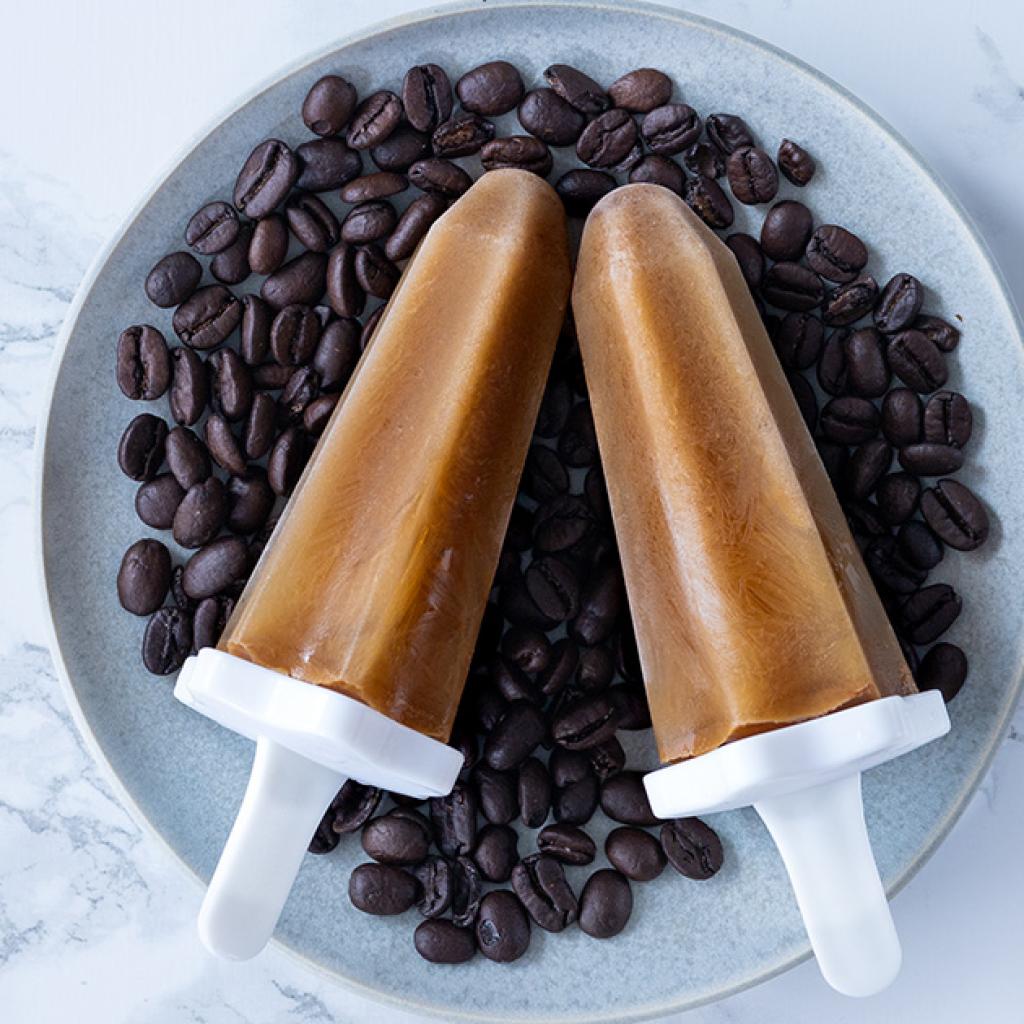 IJsjes van ijskoffie