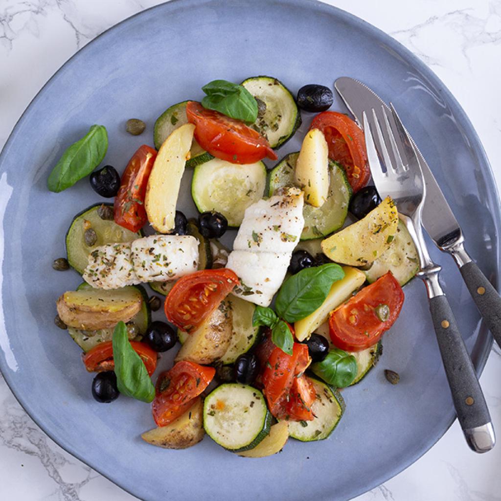 Mediterraanse scholfilet