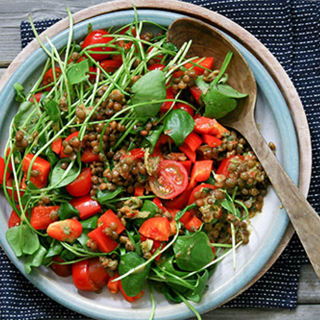 Posteleinsalade