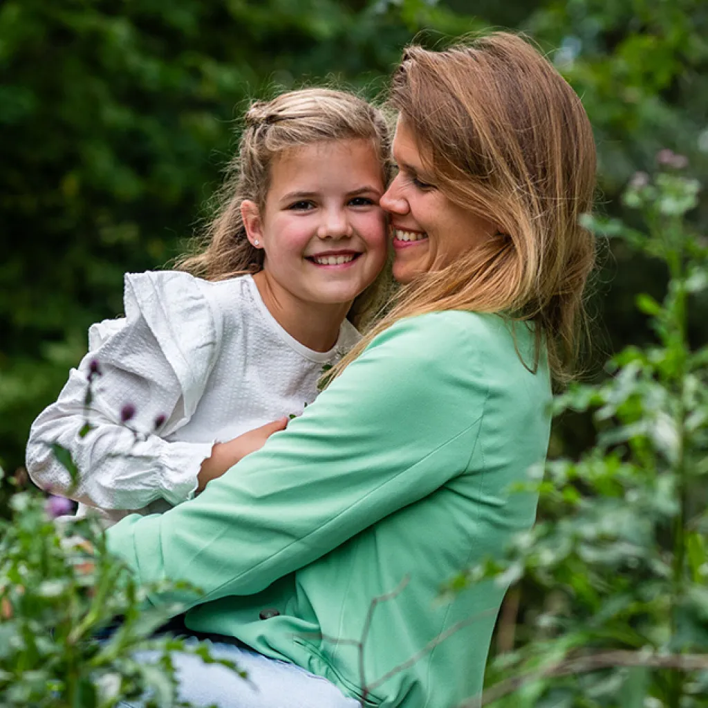 Suze en moeder Anke