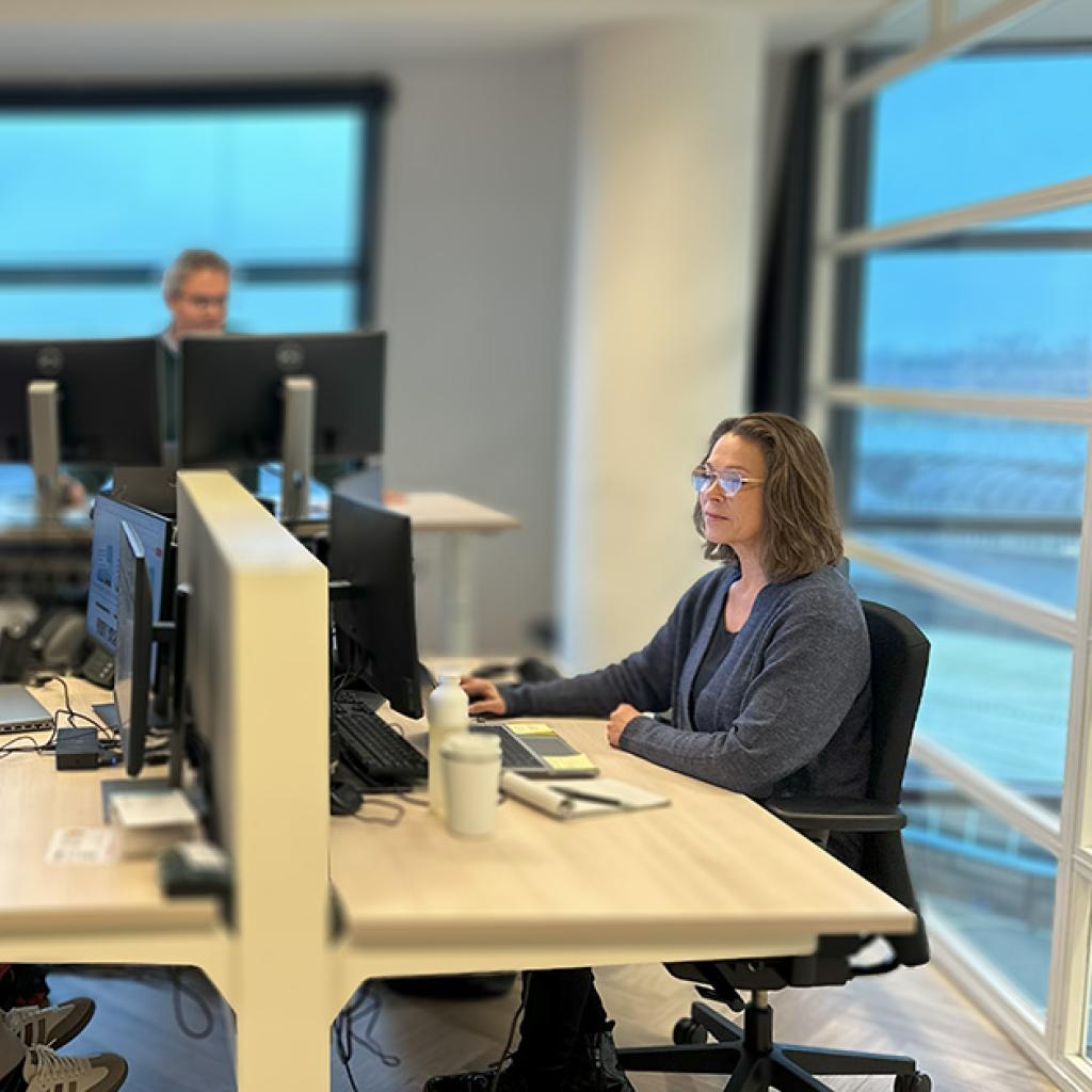 Martin, Priscilla en Jan-Willem van het klantcontactcentrum