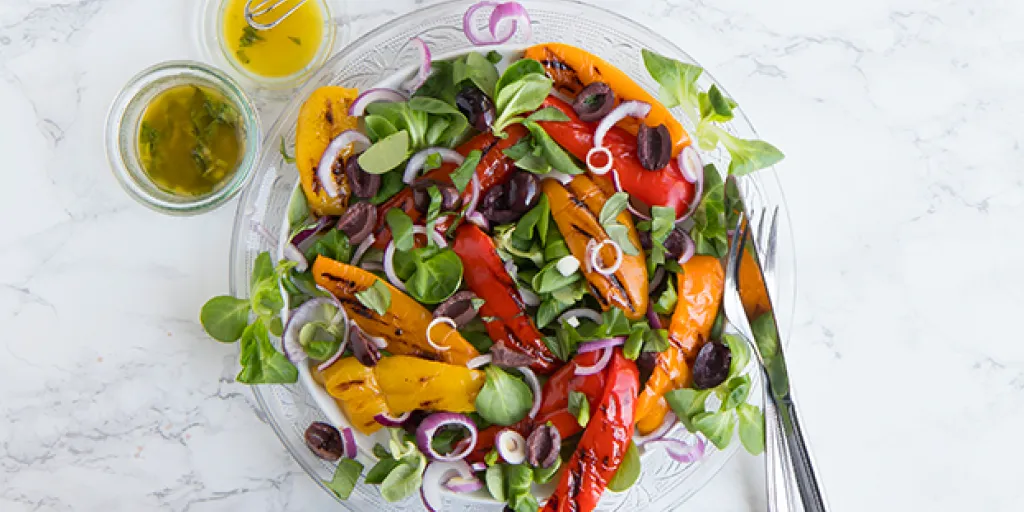 Regenboogsalade