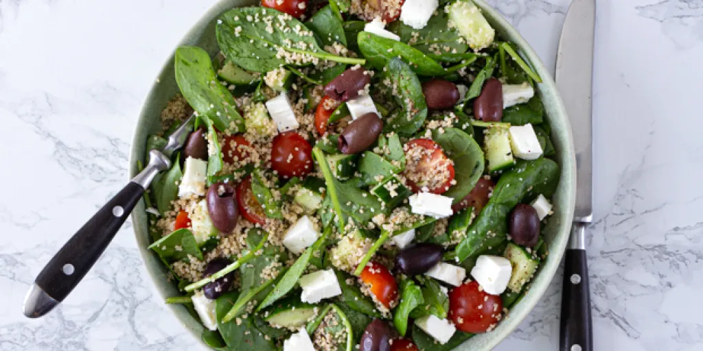 Volkoren couscoussalade met za'atar