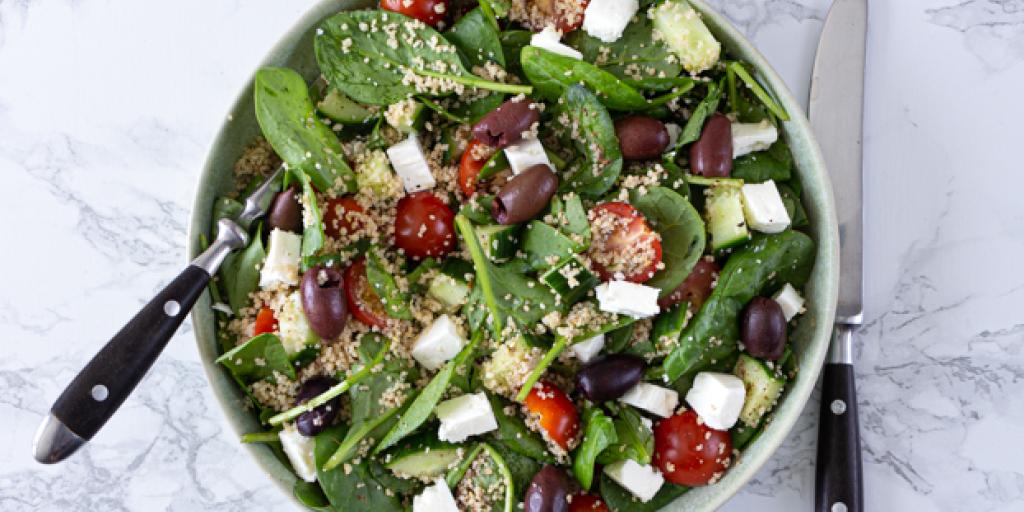 Volkoren couscoussalade met za'atar