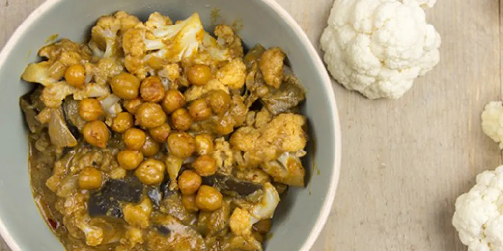 Bloemkool curry