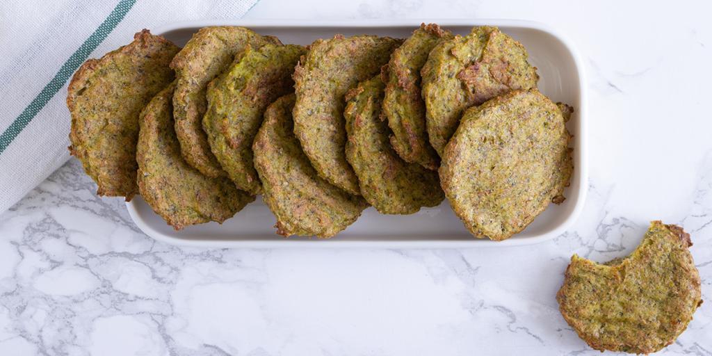 Koekjes van broccoli