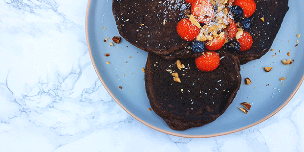 Chocolade pannenkoeken