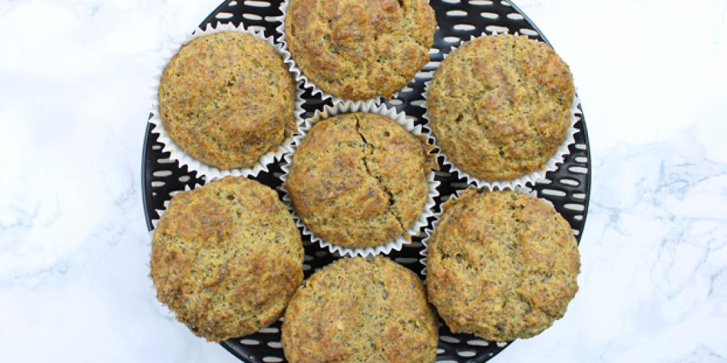 Citroen­kwark­muffins