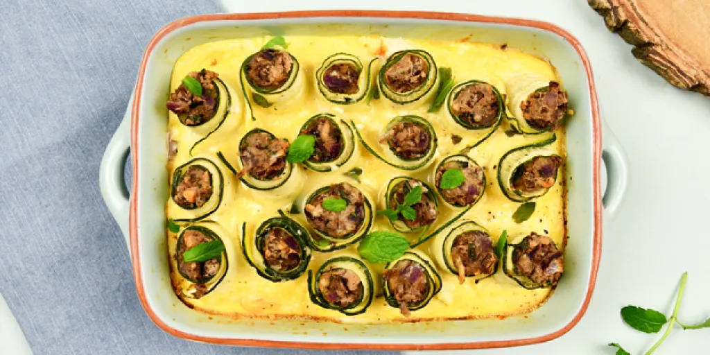 Courgetterolletjes