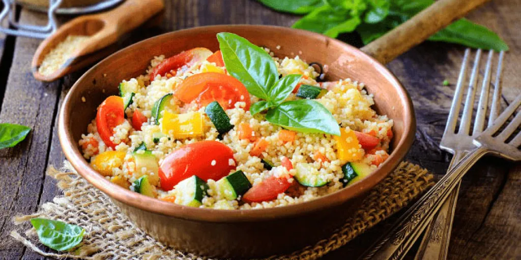 Couscous met groente
