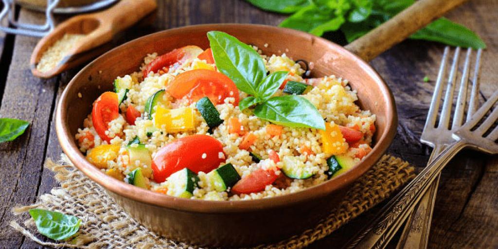 Couscous met groente