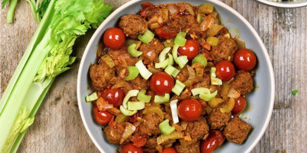 Pittige gehaktballetjes