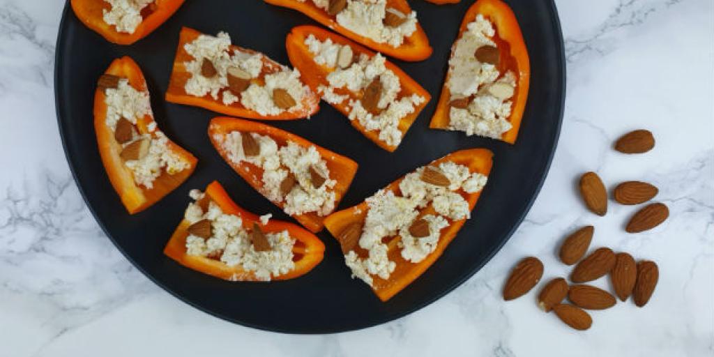 Gevulde snackpaprika's