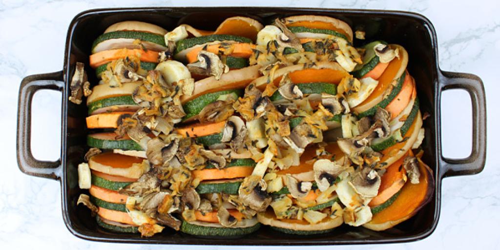 Herfstgroentenschotel