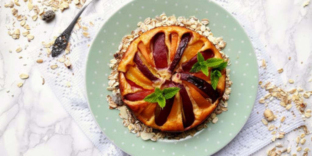 Ontbijttaartje met kwark