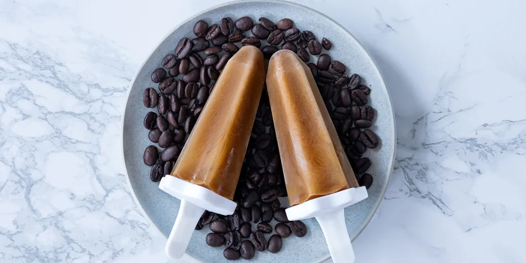 IJsjes van ijskoffie