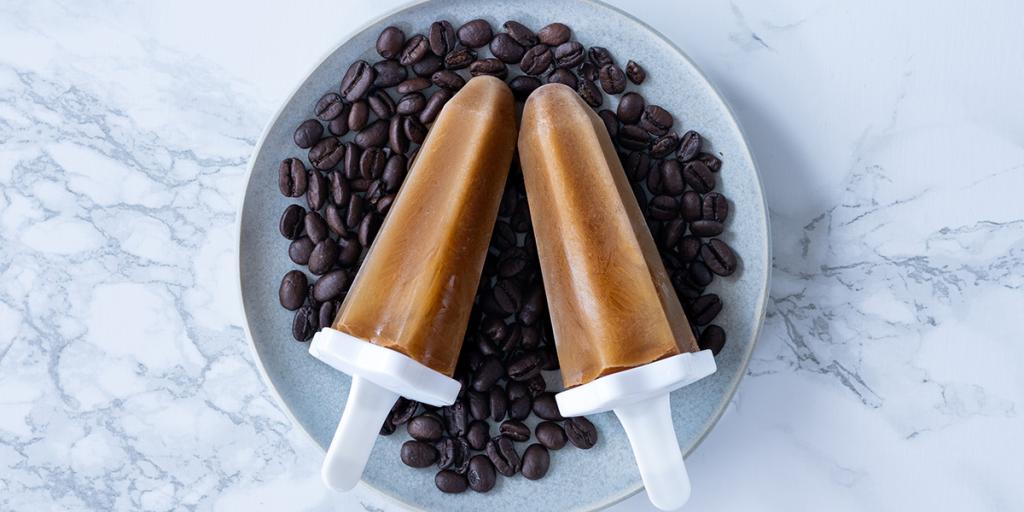 IJsjes van ijskoffie