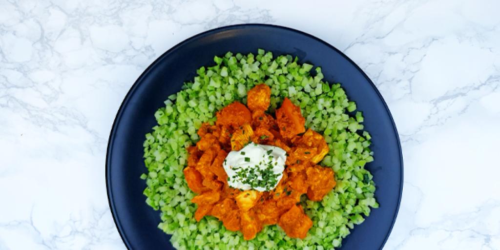 Kip tandoori met broccolirijst