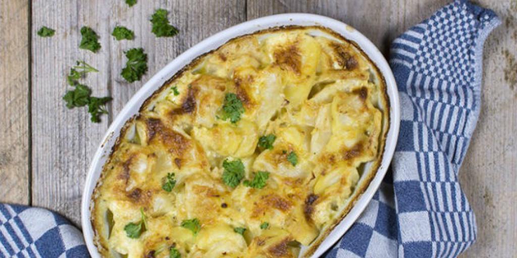 Knolselderij ovenschotel