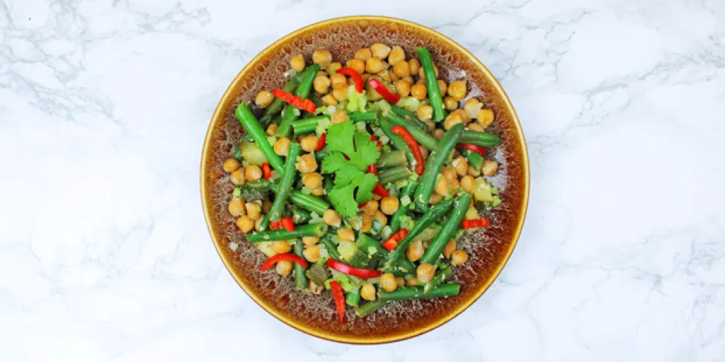 Koolhydraatarme groene curry