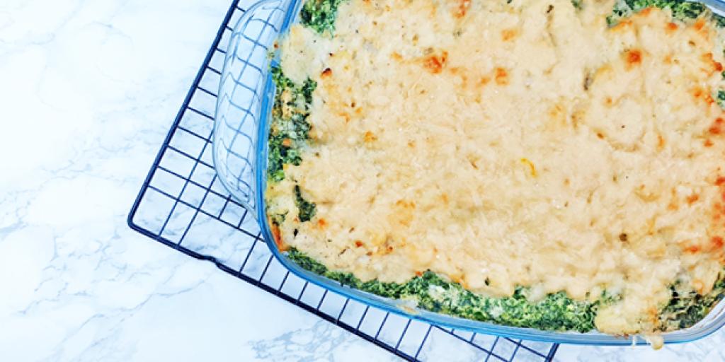 Lasagne met spinazie en ricotta