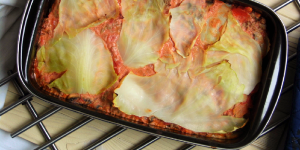 Lasagne van spitskool