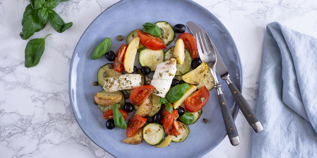 Mediterraanse scholfilet