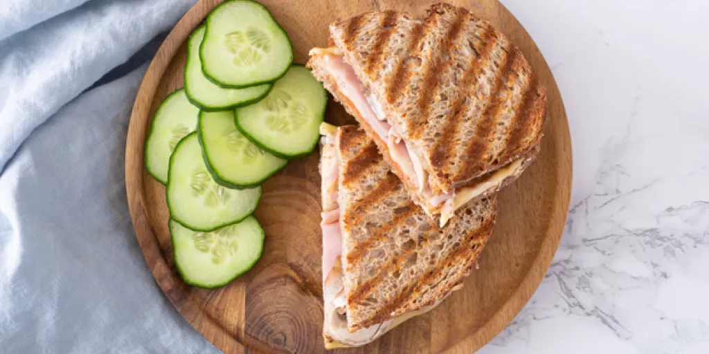 Pittige tosti met champignons