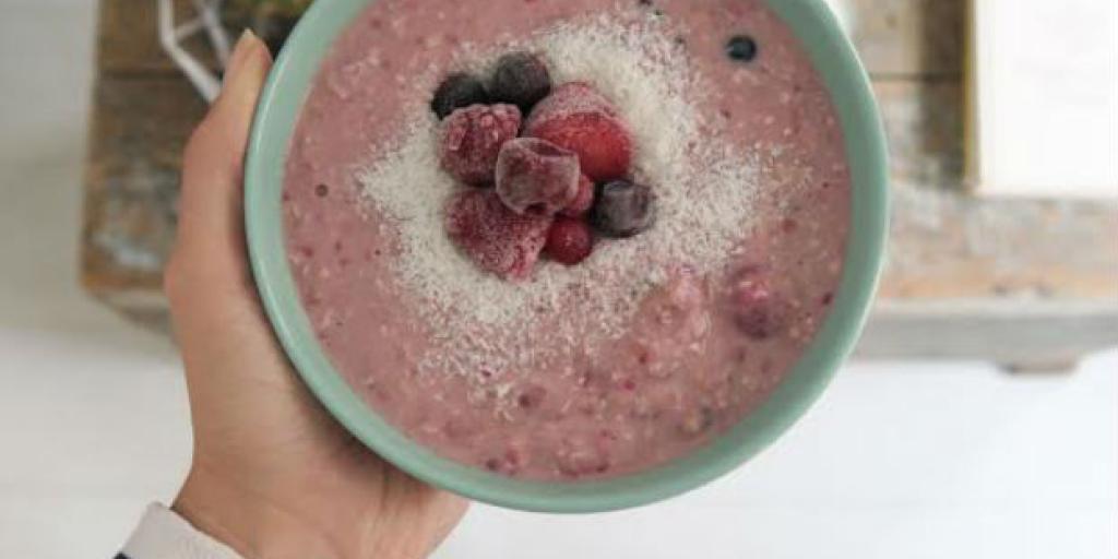 Havermout met frambozen