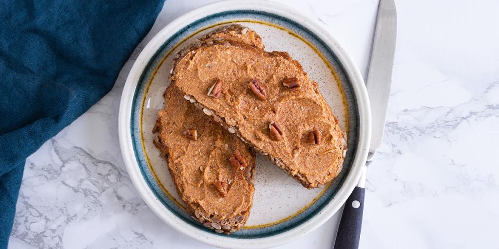 Pompoenspread met pecannoten
