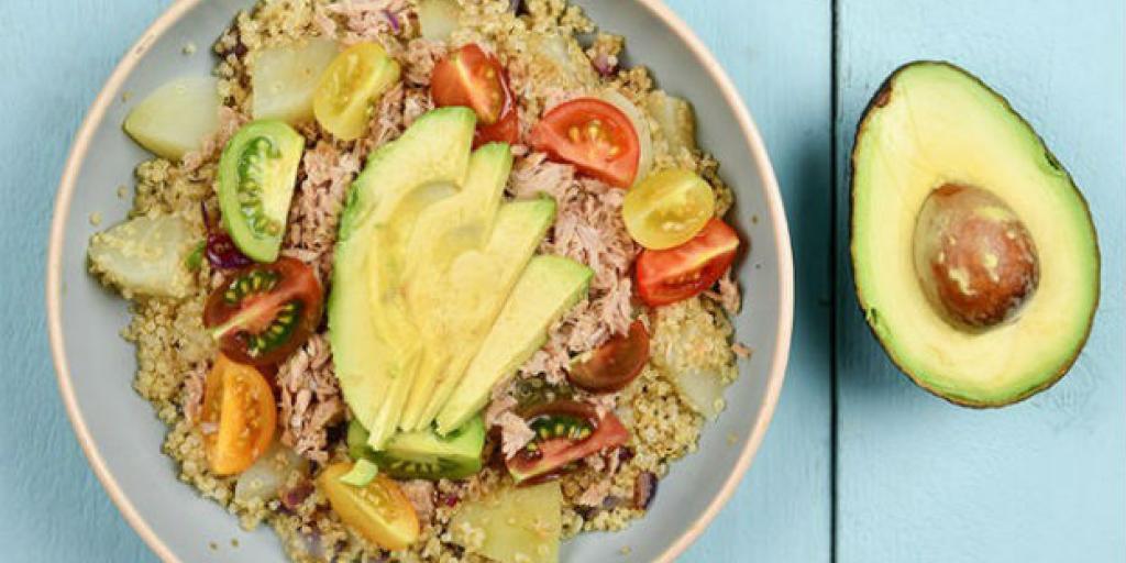 Quinoasalade met tonijn