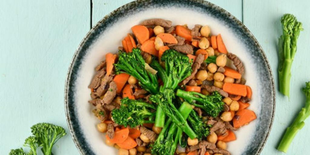 Groentenroerbak met bimi