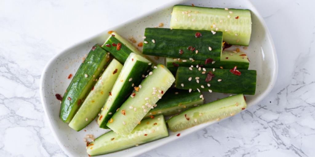 Gemarineerde komkommersticks