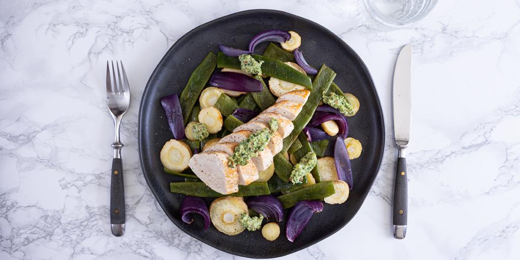 Vergeten groenten zoals pastinaak en snijbonen uit de oven