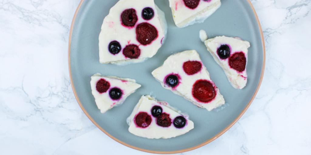 Yoghurtrepen met fruit