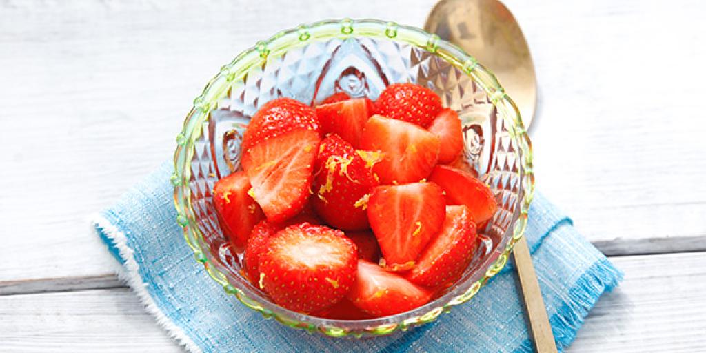 Aardbeien op z'n italiaans