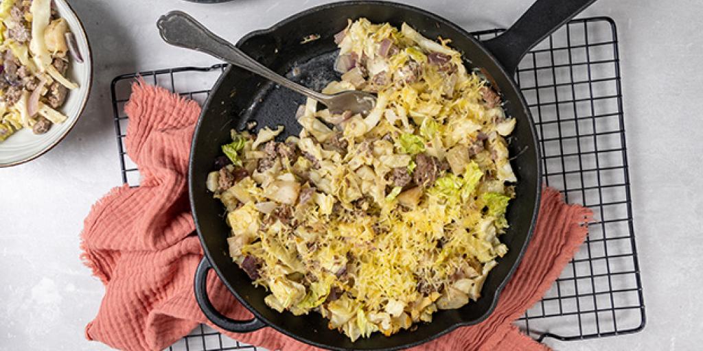 Aardpeer groene kool ovenschotel