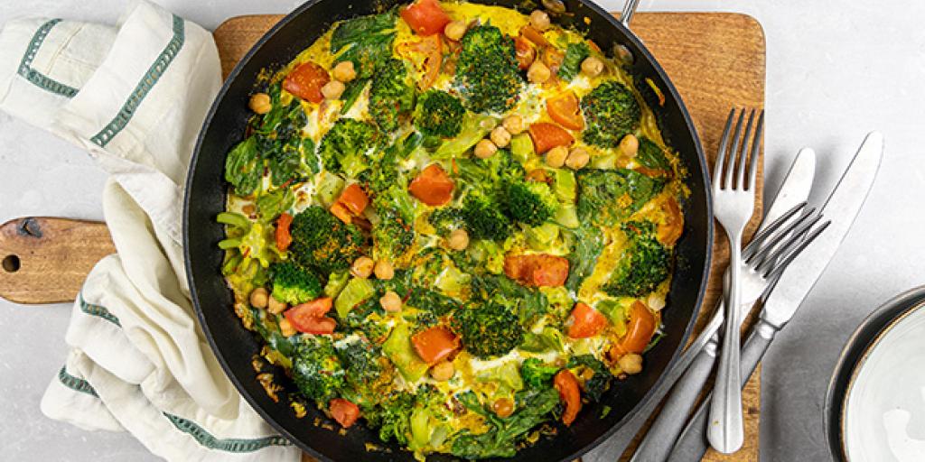 Kikkererwten frittata