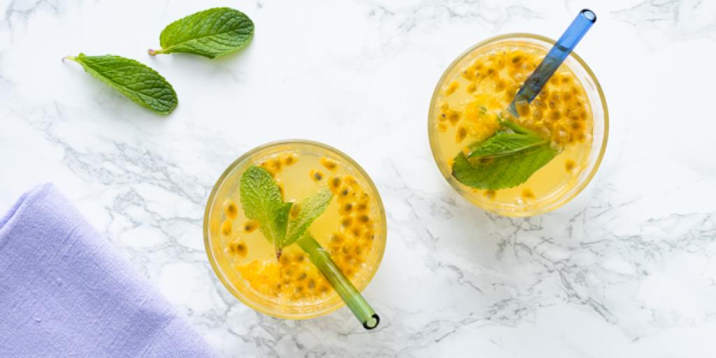 Passievrucht ice-tea
