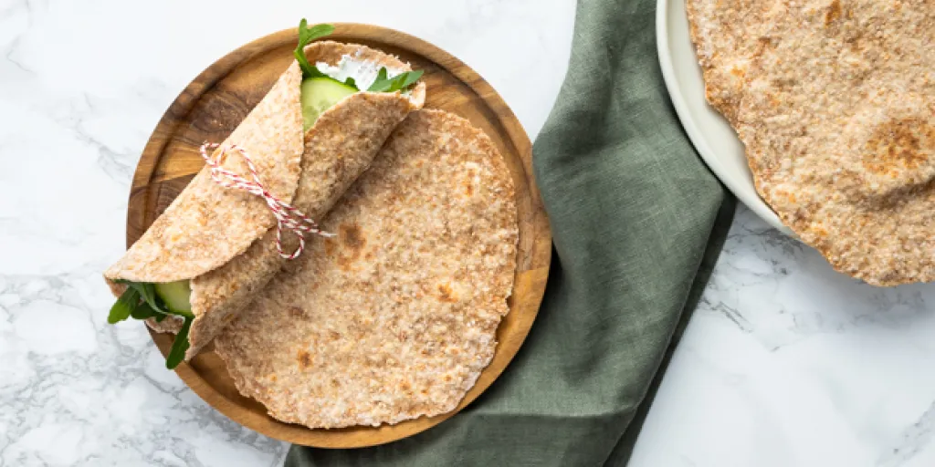 Volkoren platbrood