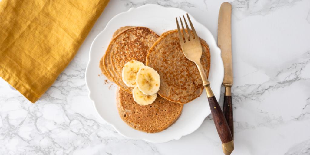 Pannenkoekjes van banaan en havermout